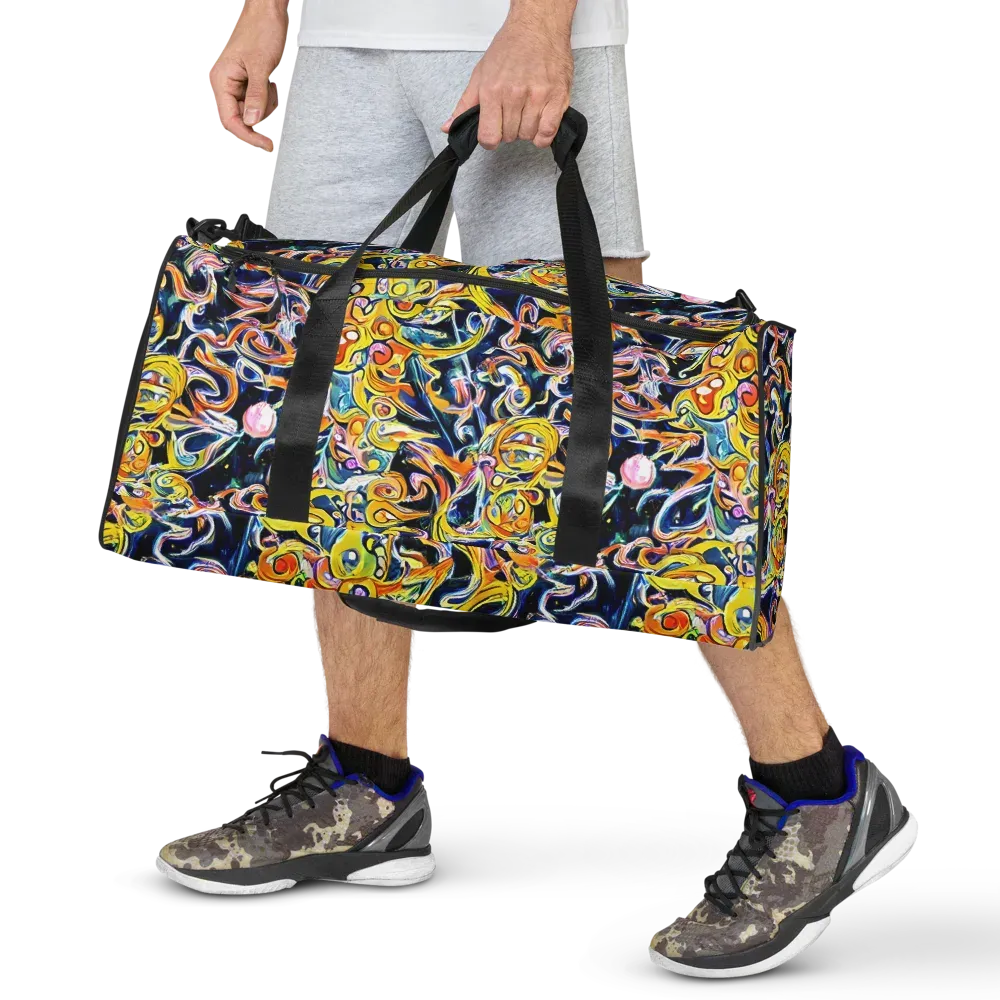 Liquid Sunstorm on Duffle Bag — Front