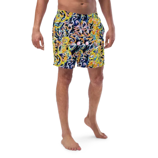 Liquid Sunstorm on a Swim Trunks