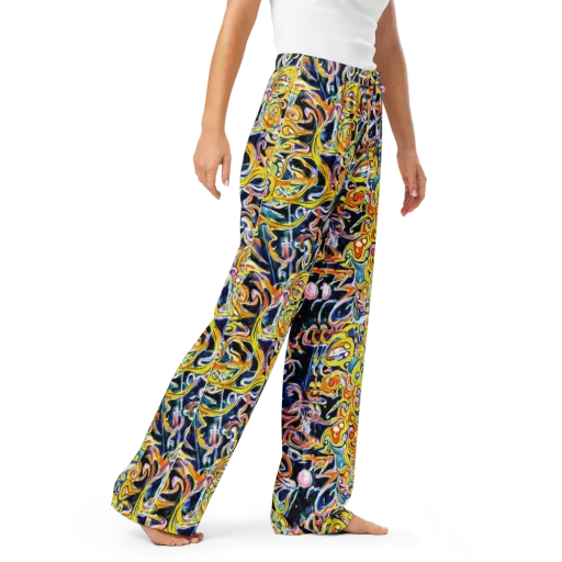 Liquid Sunstorm on a Women's Pajama Pants