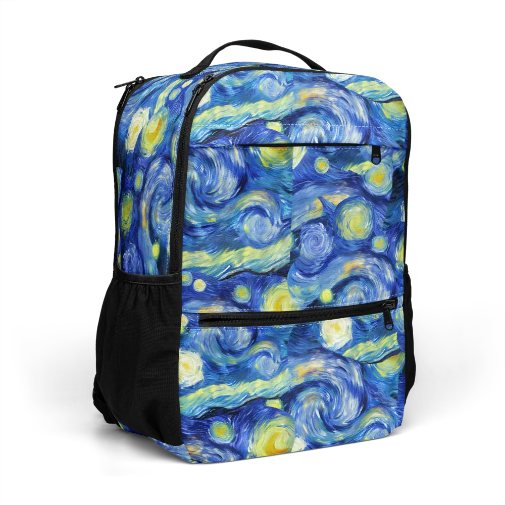 Cosmic Vortex on Utility Backpack — Right Front