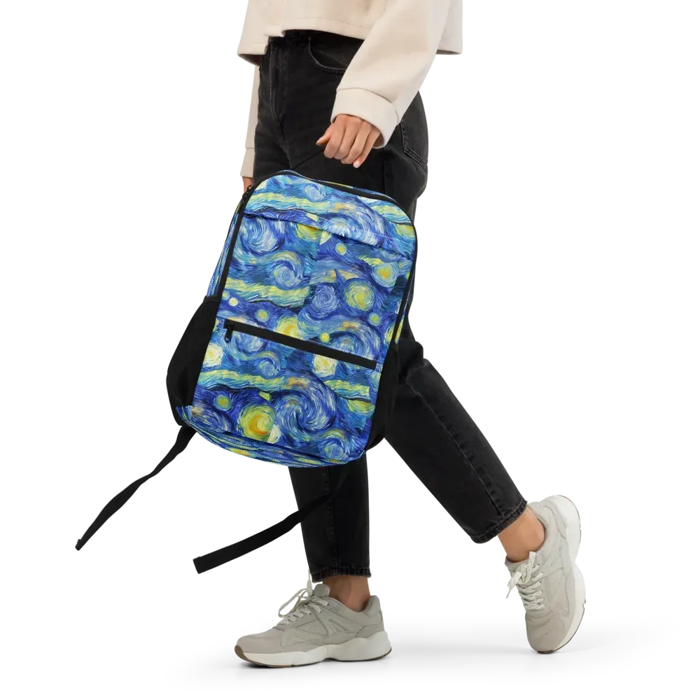 Cosmic Vortex on Utility Backpack — Front