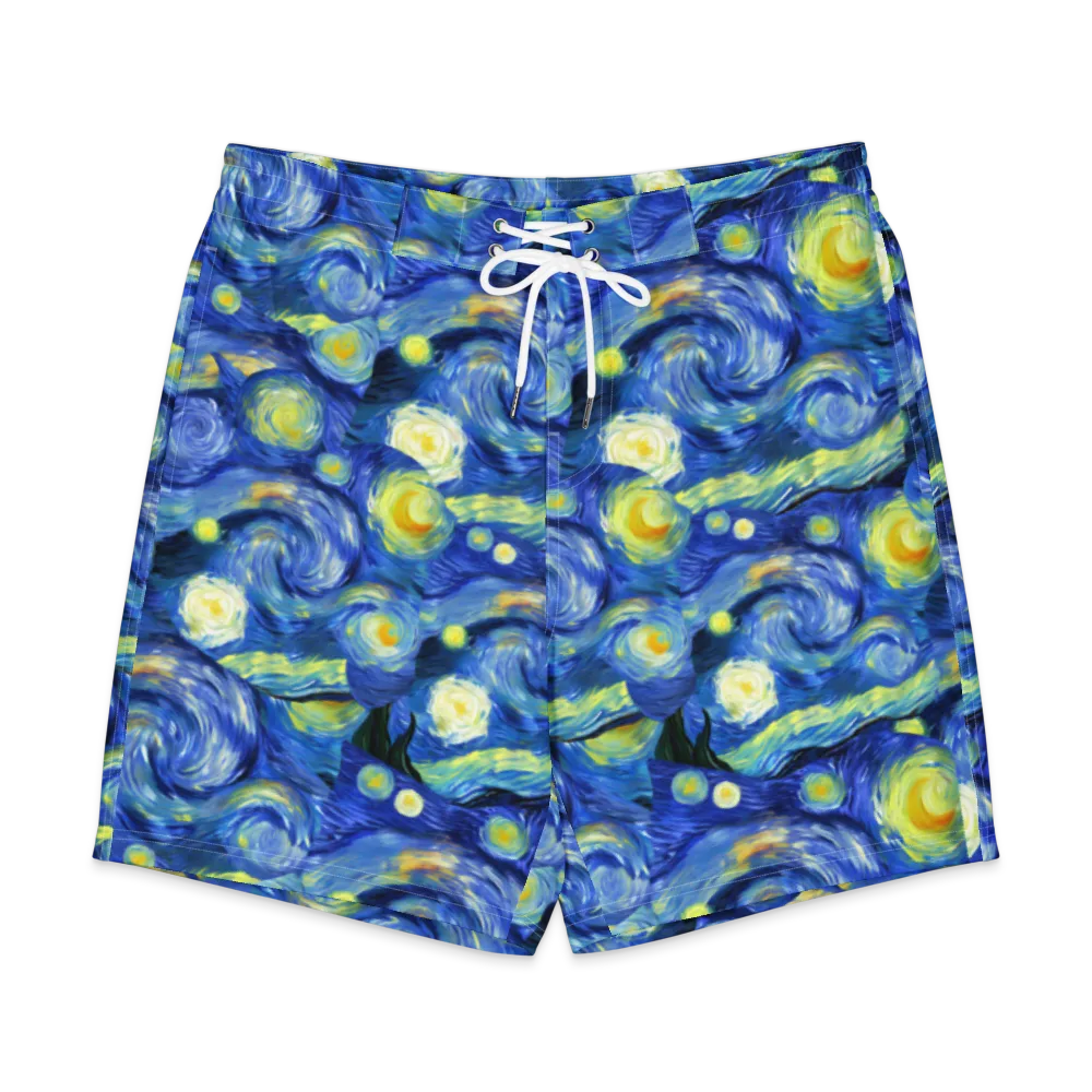 Cosmic Vortex on Men's Board Shorts — Front