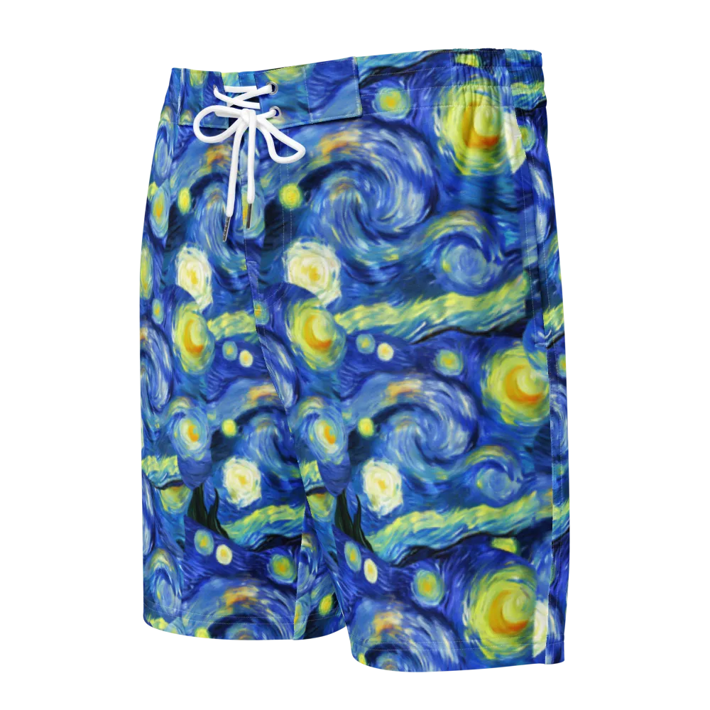 Cosmic Vortex on Men's Board Shorts — Front