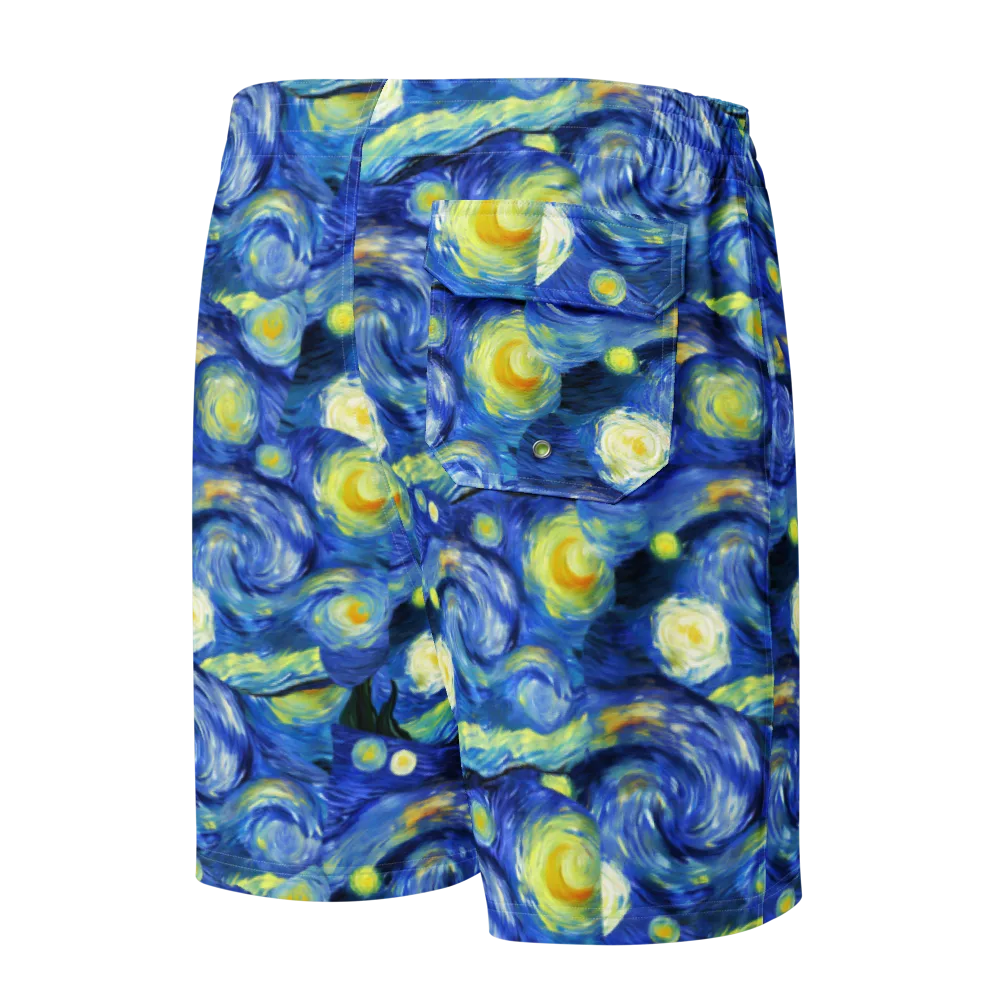 Cosmic Vortex on Men's Board Shorts — Back
