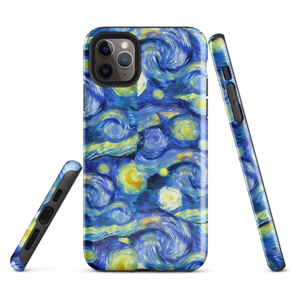 Cosmic Vortex on Tough Case for iPhone® — Front