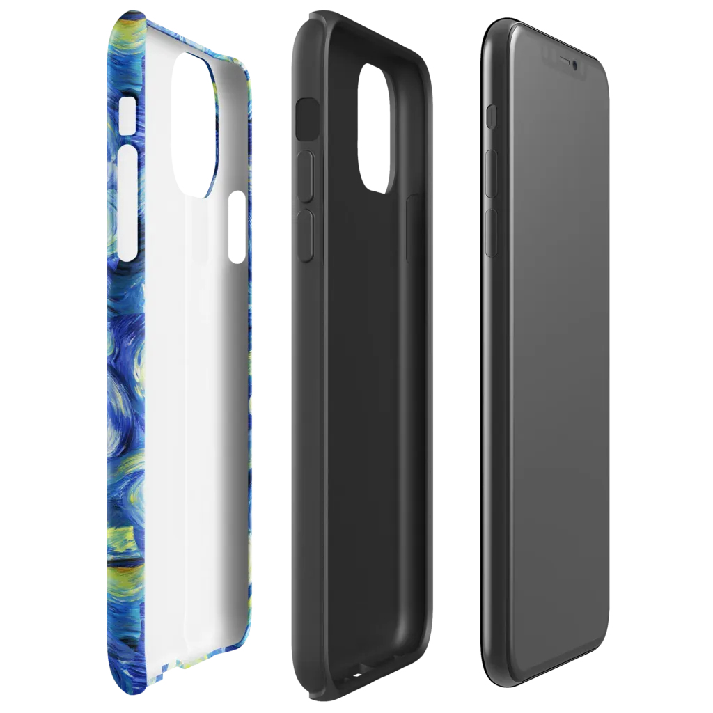 Cosmic Vortex on Tough Case for iPhone® — Right