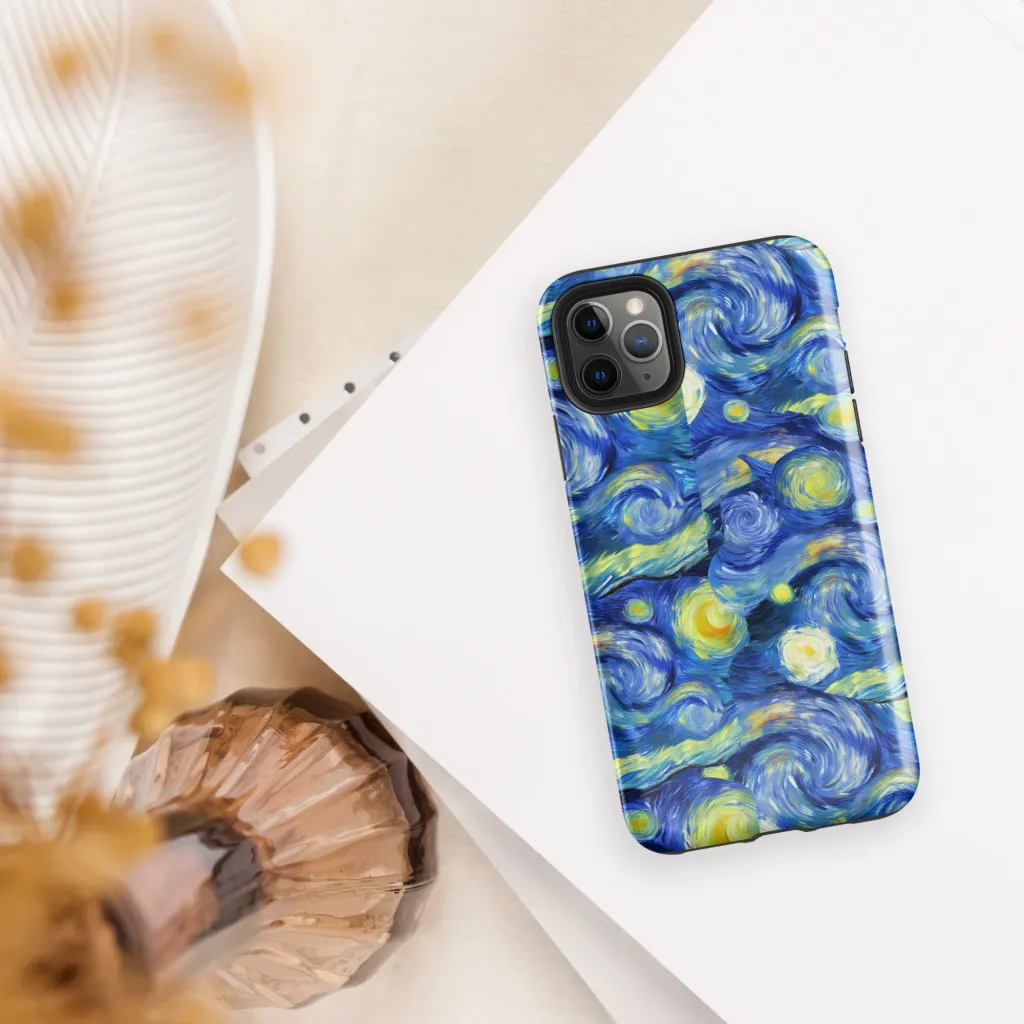 Cosmic Vortex on Tough Case for iPhone® — Front