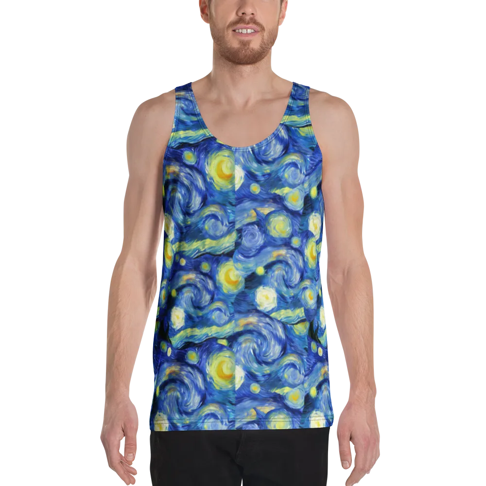 Cosmic Vortex on Men's Tank Top — Front