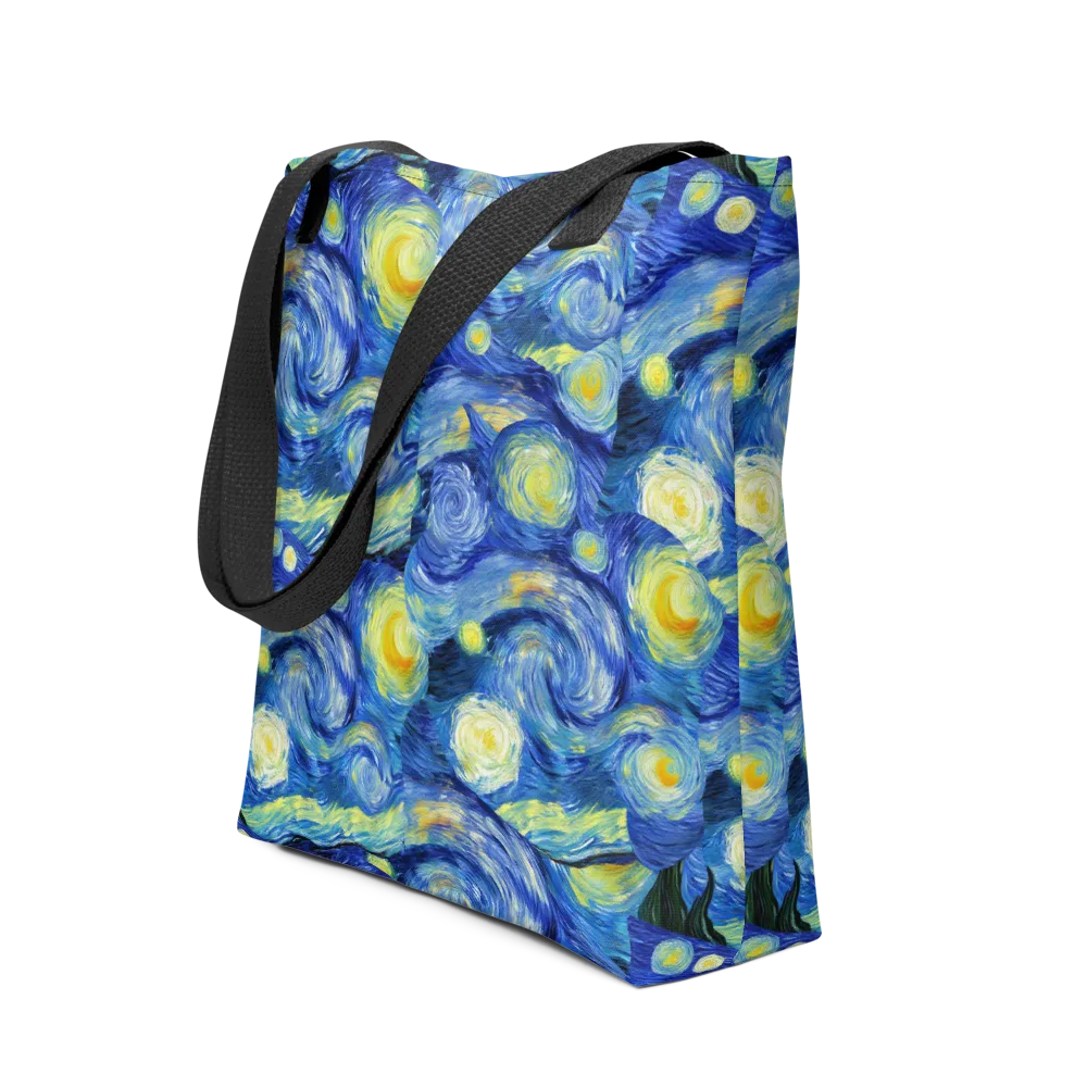 Cosmic Vortex on Tote Bag — Front