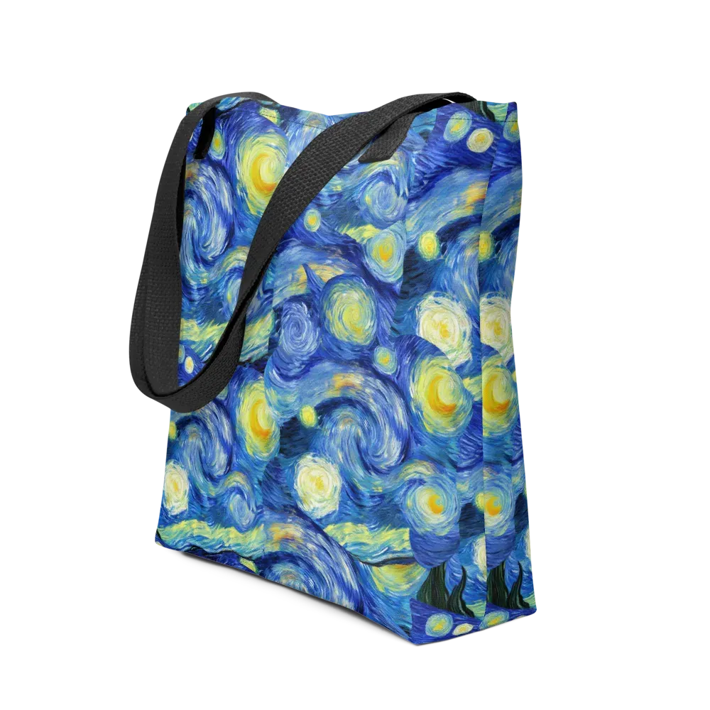Cosmic Vortex on Tote Bag — Front