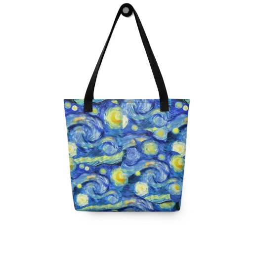 Cosmic Vortex on a Tote Bag
