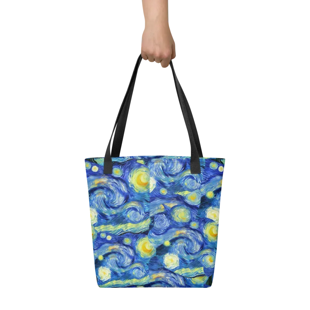 Cosmic Vortex on Tote Bag — Front