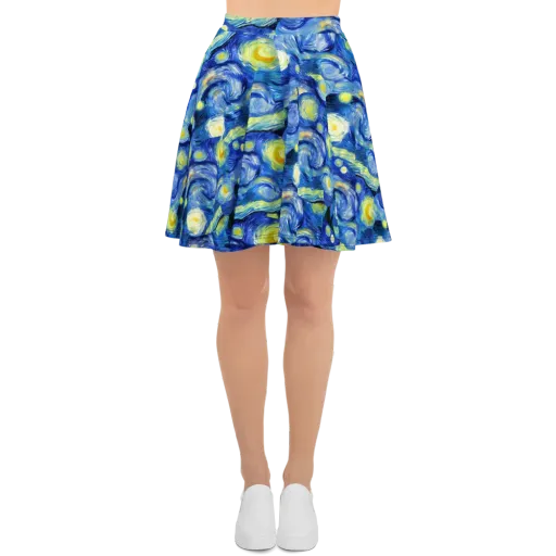Cosmic Vortex on a Skater Skirt