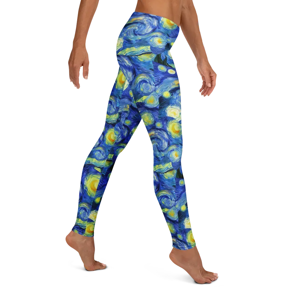 Cosmic Vortex on Leggings — Right