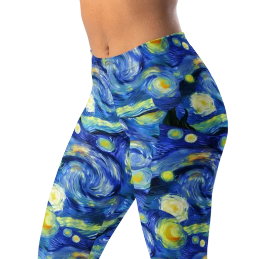 Cosmic Vortex on a Leggings