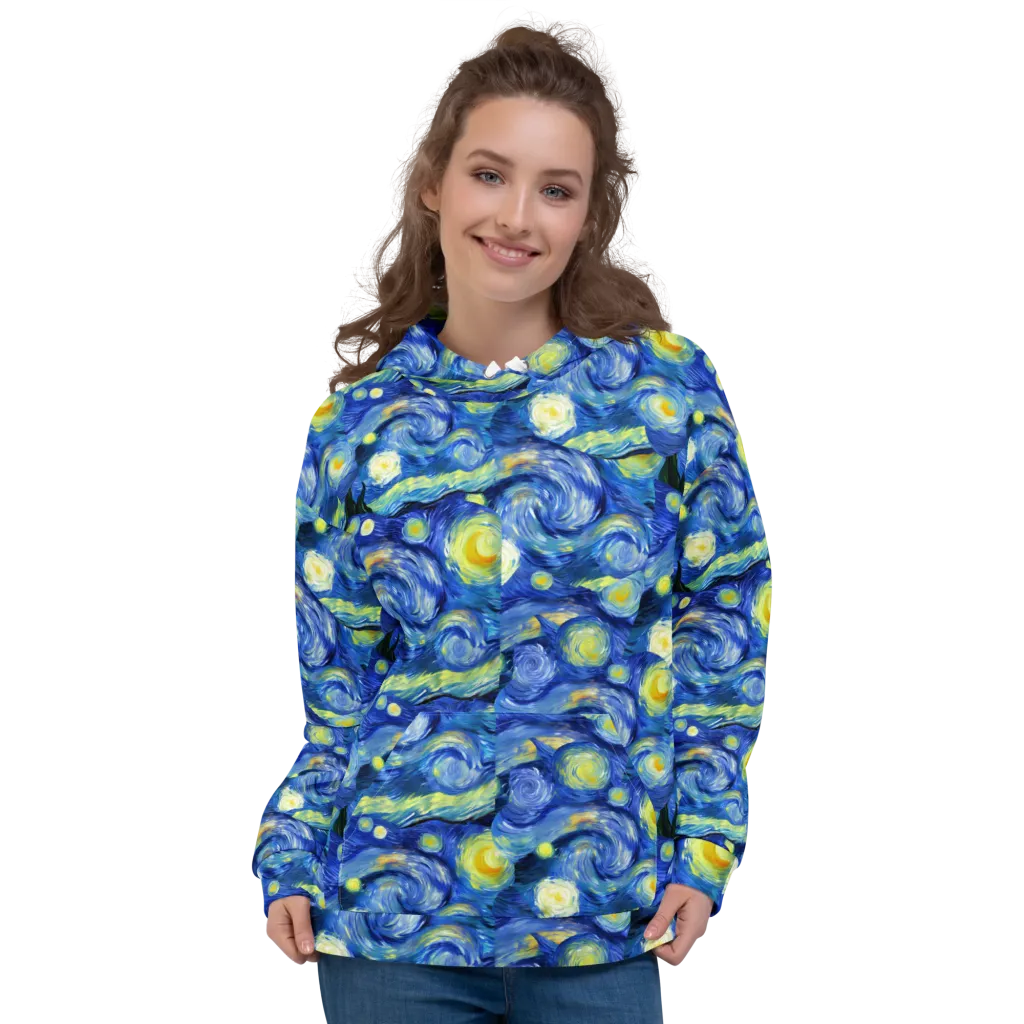 Cosmic Vortex on Hoodie — Front