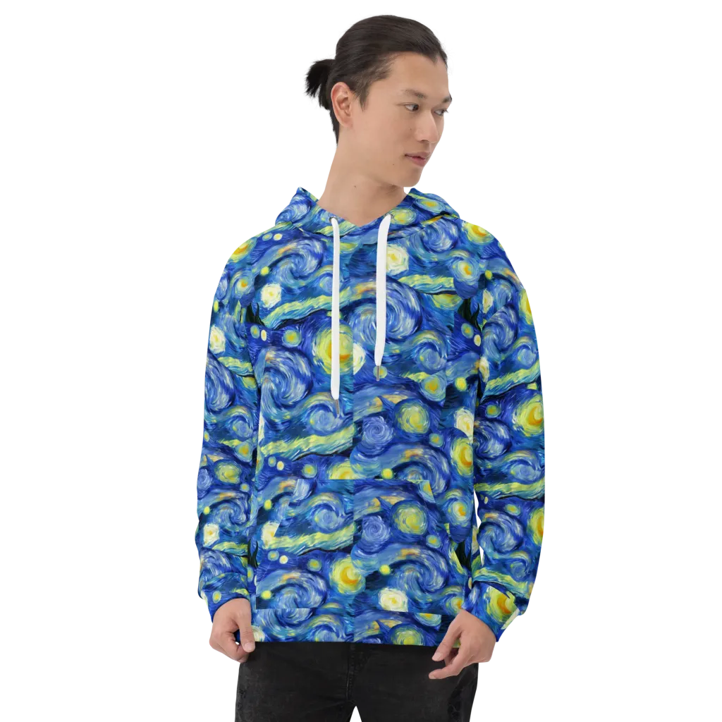 Cosmic Vortex on Hoodie — Front