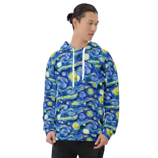Cosmic Vortex on a Hoodie