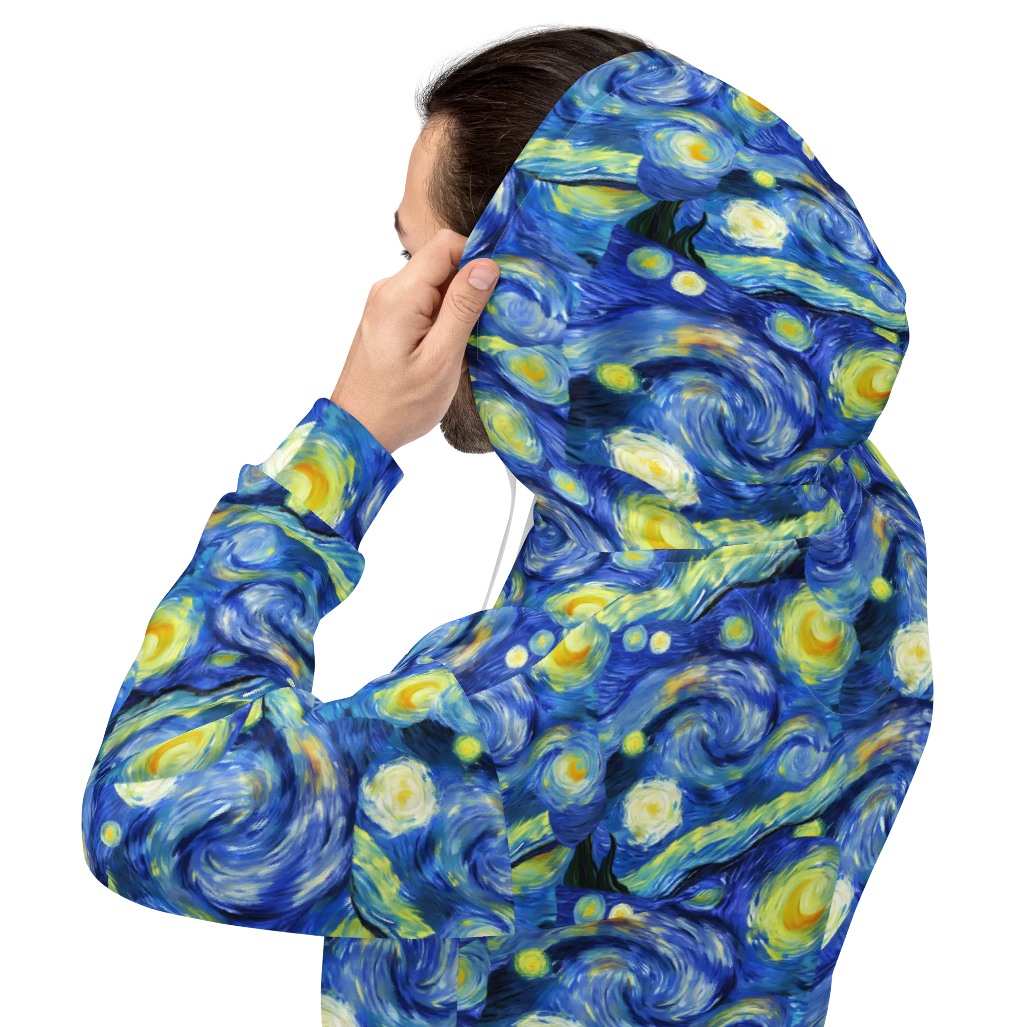 Cosmic Vortex on Hoodie — Back