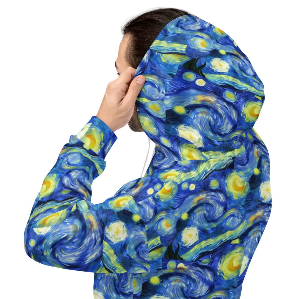 Cosmic Vortex on Hoodie — Back