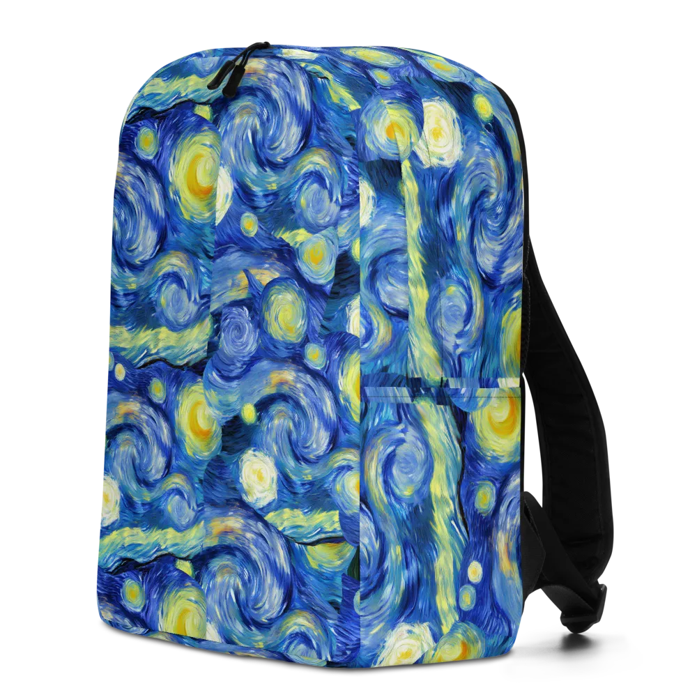 Cosmic Vortex on Minimalist Backpack — Left