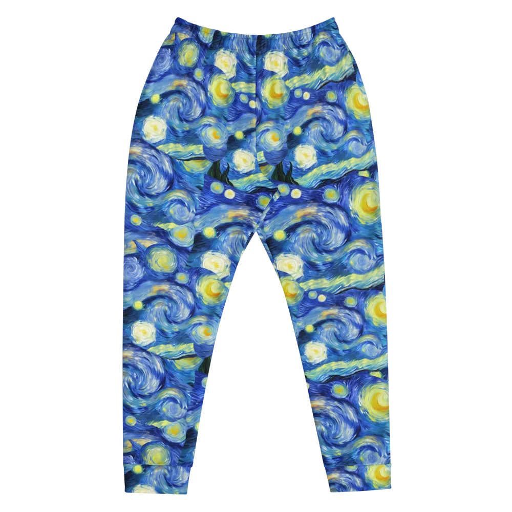 Cosmic Vortex on Men's Joggers — Front