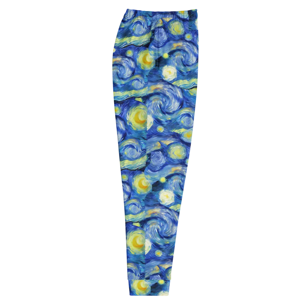 Cosmic Vortex on Men's Joggers — Right