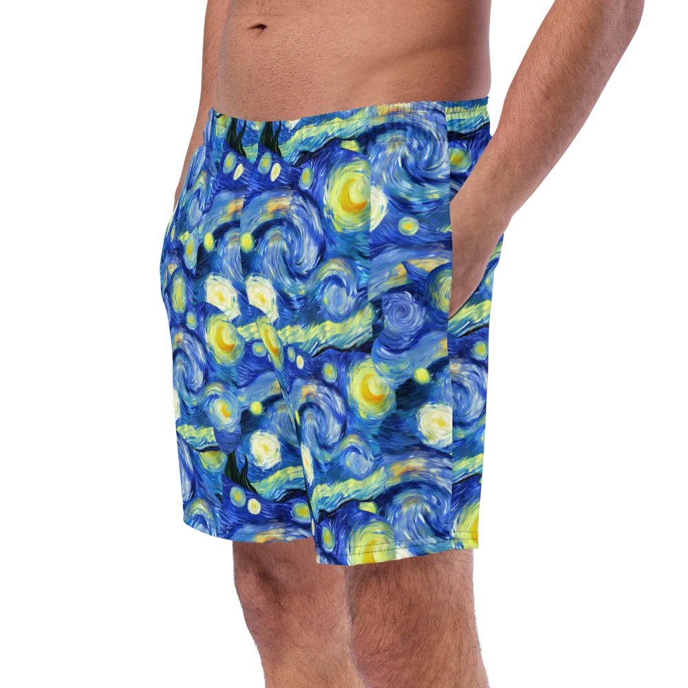 Cosmic Vortex on Swim Trunks — Left Front