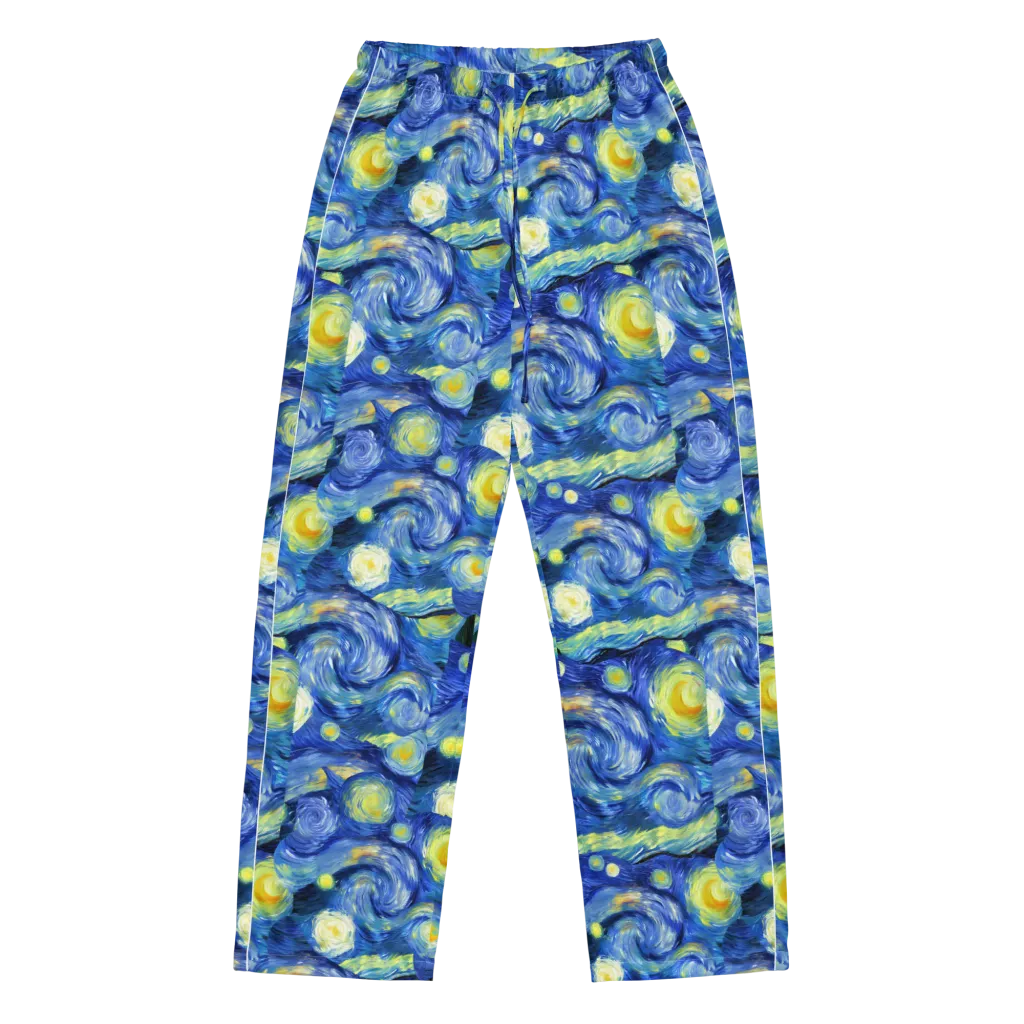 Cosmic Vortex on Women's Pajama Pants — Front
