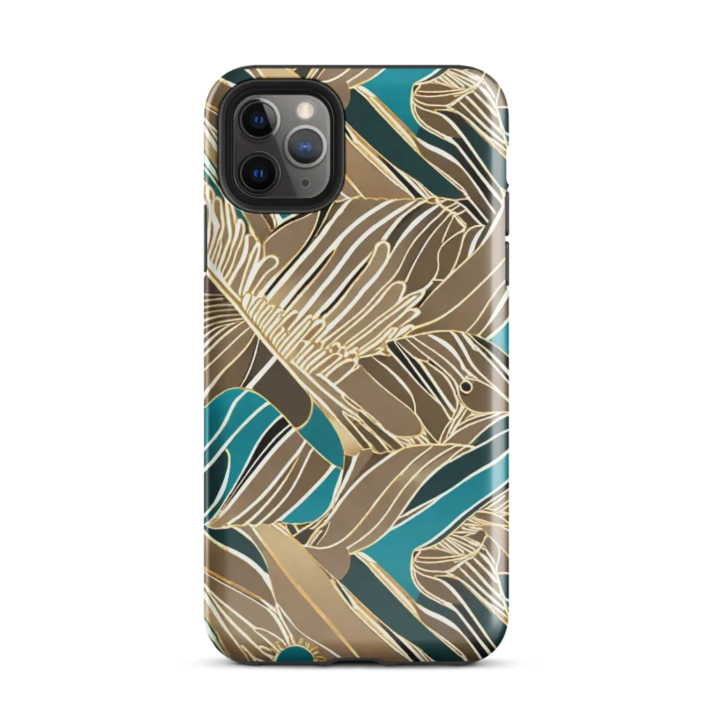 Gilded Frond on Tough Case for iPhone® — Front