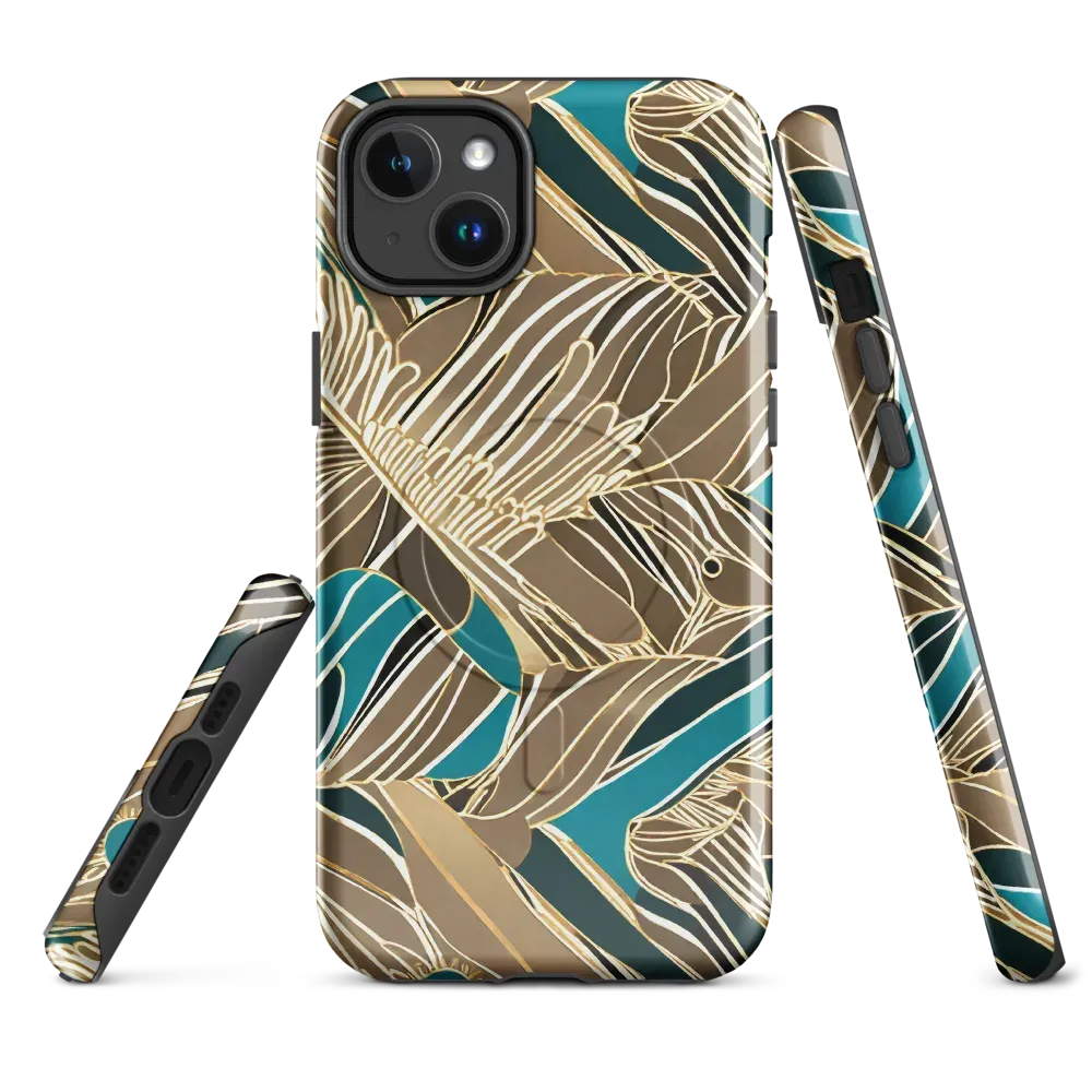 Gilded Frond on MagSafe Tough Case for iPhone® — Front