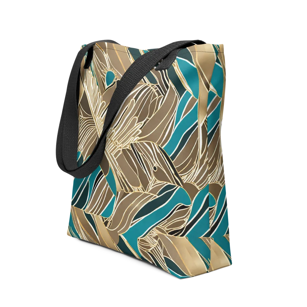 Gilded Frond on Tote Bag — Front