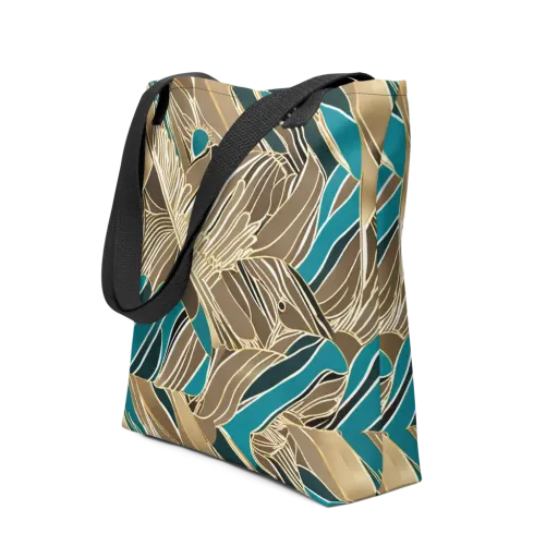 Gilded Frond on a Tote Bag