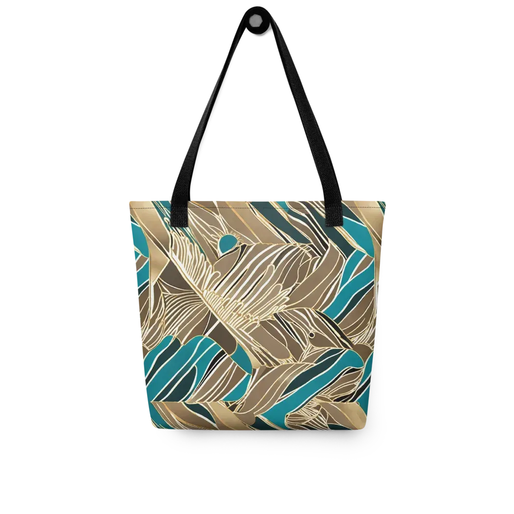 Gilded Frond on Tote Bag — Front