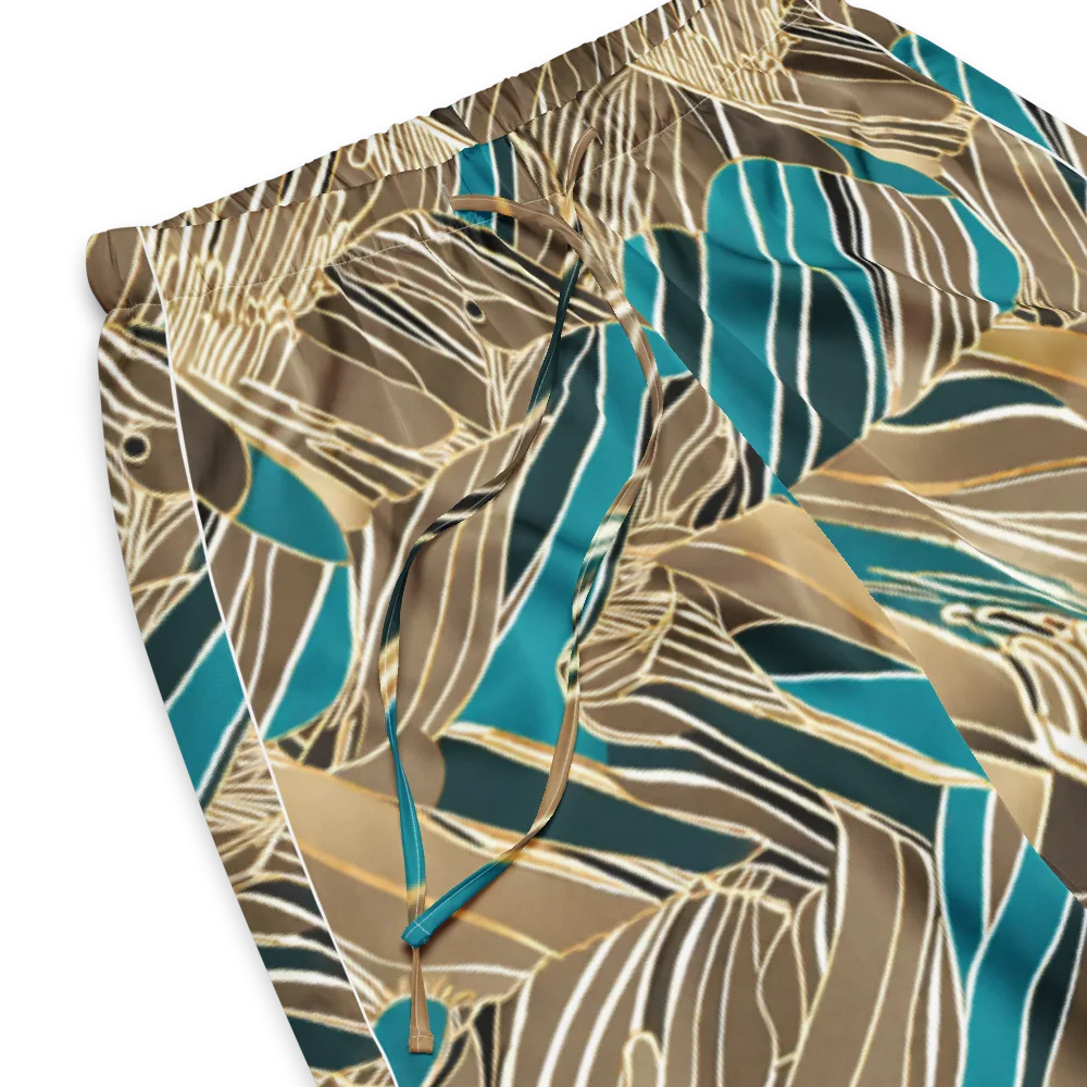 Gilded Frond on Women's Pajama Pants — Product details