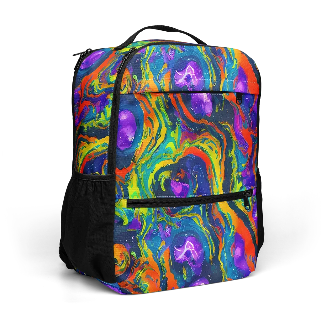 Infinite Color on Utility Backpack — Right Front
