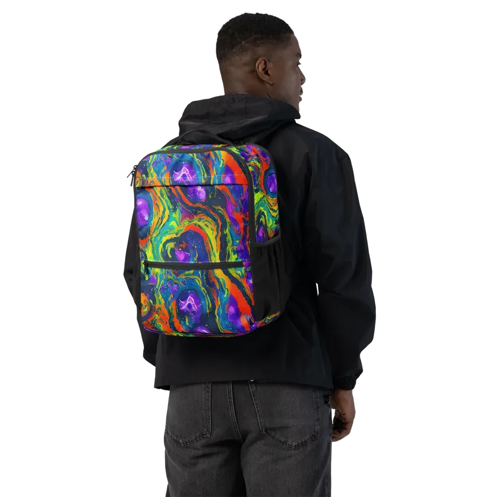 Infinite Color on Utility Backpack — Back