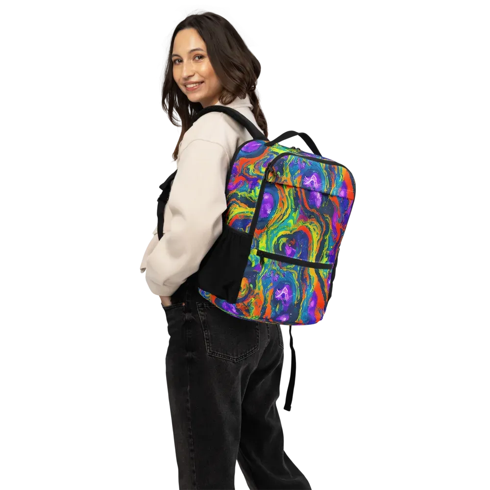 Infinite Color on Utility Backpack — Back