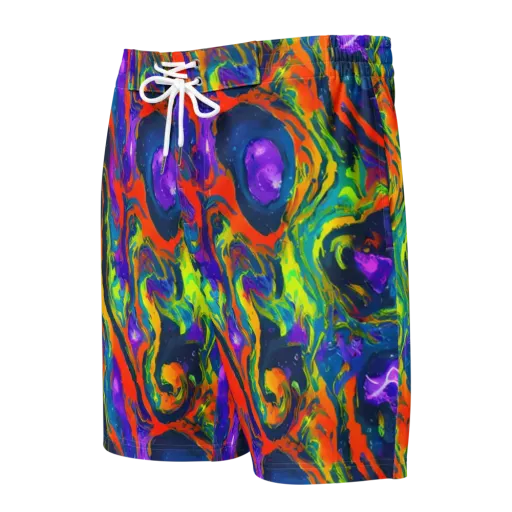 Infinite Color on a Men's Board Shorts