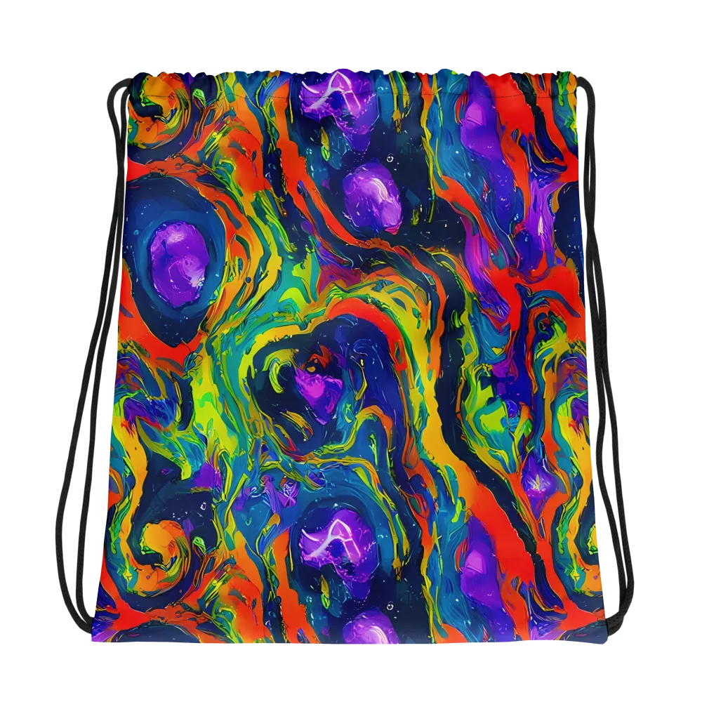 Infinite Color on Drawstring Bag — Photo
