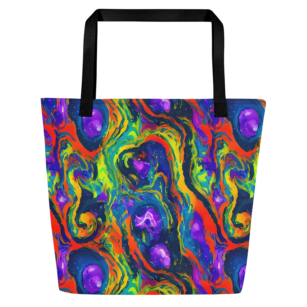 Infinite Color on Large Tote Bag W/ Pocket — Front