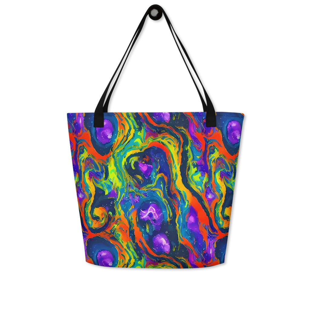Infinite Color on Large Tote Bag W/ Pocket — Front