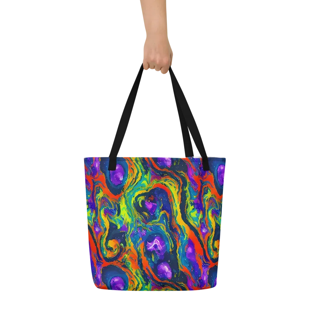 Infinite Color on Large Tote Bag W/ Pocket — Front