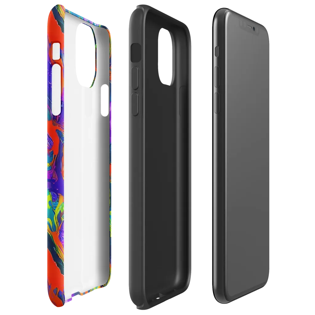Infinite Color on Tough Case for iPhone® — Right