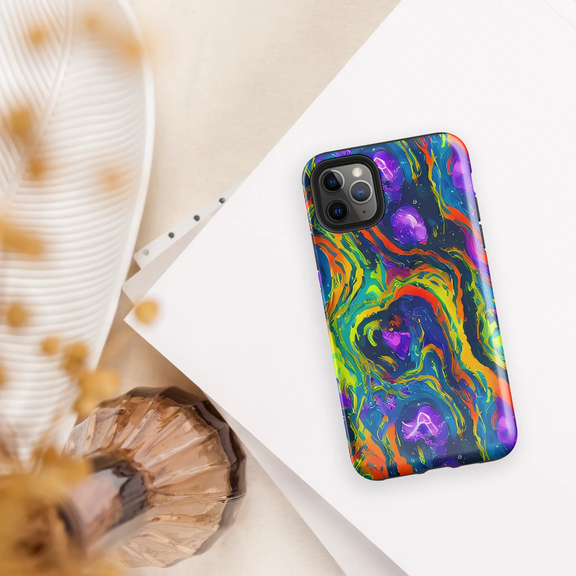 Infinite Color on Tough Case for iPhone® — Front