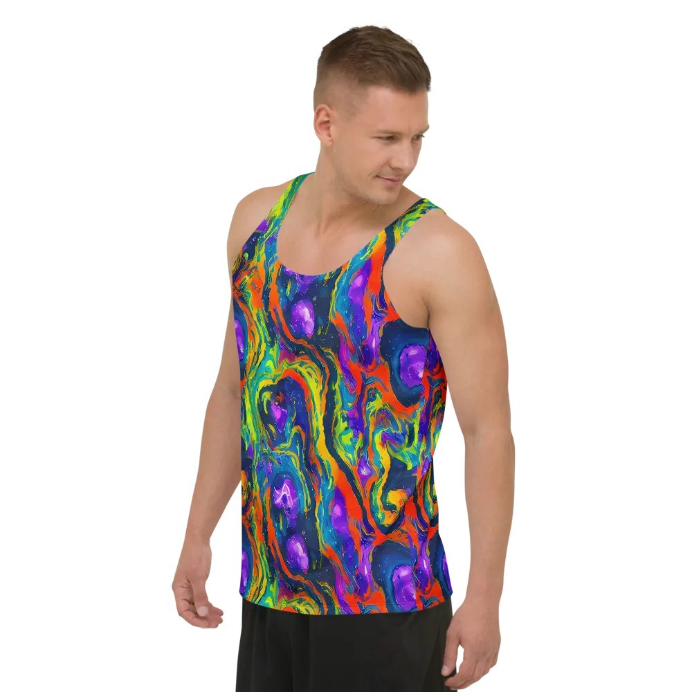 Infinite Color on Men's Tank Top — Left Front