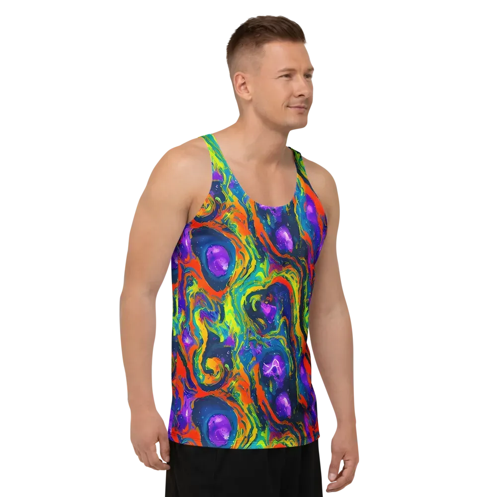 Infinite Color on Men's Tank Top — Right Front