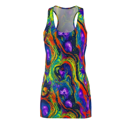 Infinite Color on a Racerback Dress