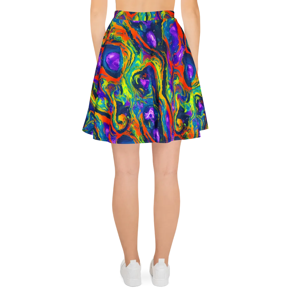 Infinite Color on Skater Skirt — Back
