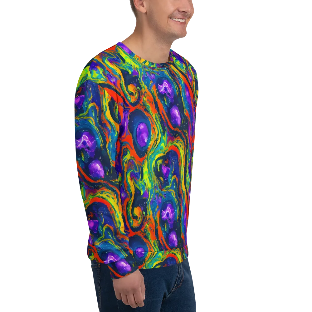 Infinite Color on Sweatshirt — Right Front
